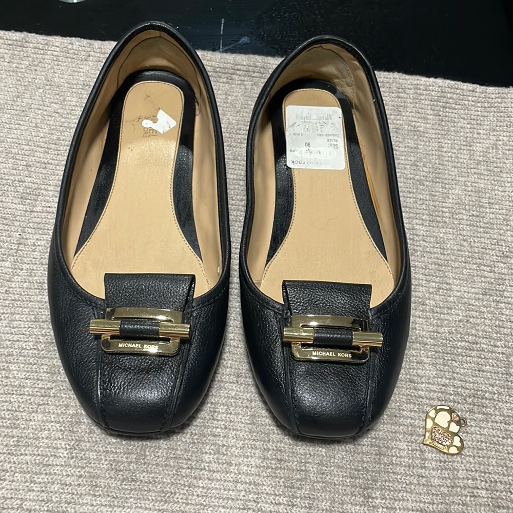 Michael kors black flats